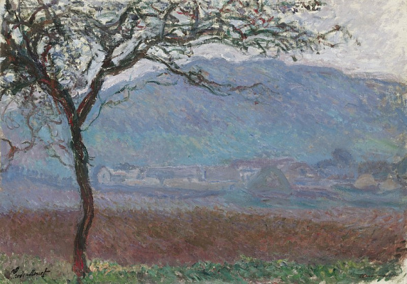 Картина Пейзаж в Живерни - Моне Клод 