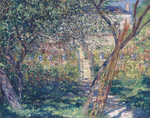 Картина Сад Моне в Витёе - Моне Клод 