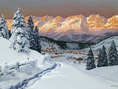 Зимние Альпы