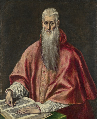 Св. Ієронім у кардинальському вбранні (Лондон, Національна галерея)
