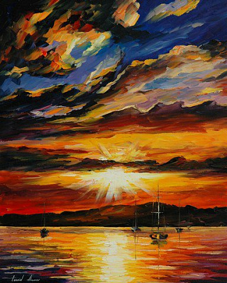 Картина Спалах сонця - Афремов Леонід 