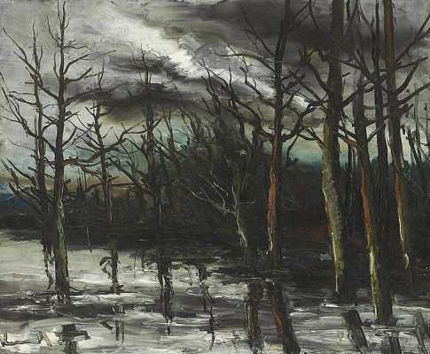 Картина Паводок у лісі - Вламінк Моріс Де 
