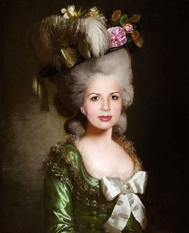 Графиня в шляпе