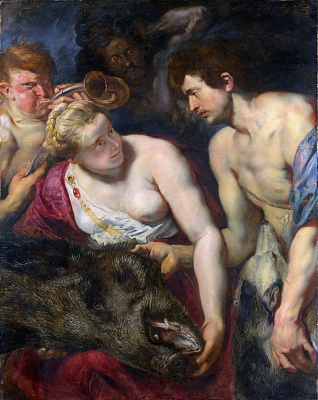 Картина Аталанта и Мелеагра - Рубенс Питер Пауль 