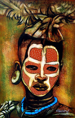 Картина Из племени - Айви Джеральд 
