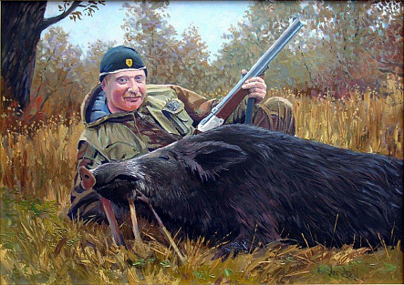 Охотник на кабана