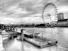 Лондон черно белый