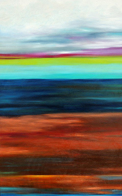 Картина Абстрактний краєвид - Джонстон Мері 