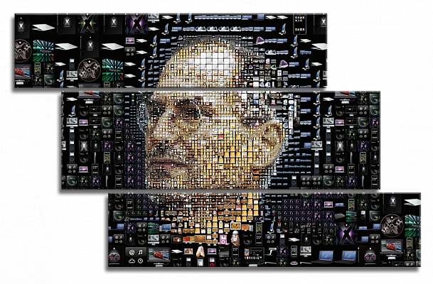 Картина Стив Джобс - Из трех частей 
