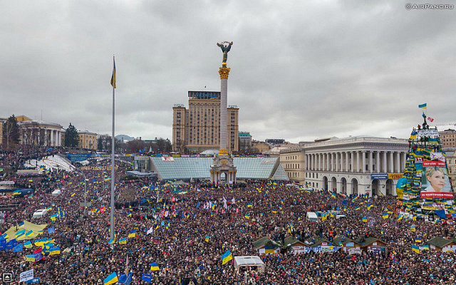 Картина Евромайдан 3 - Город 