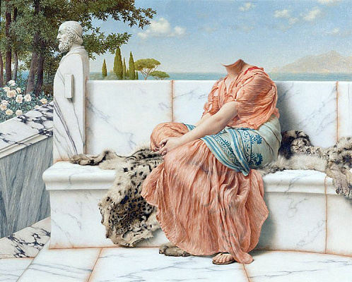 Картина В древнем Риме - Женские старинные 