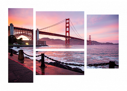 Золотые Ворота в Сан-Франциско