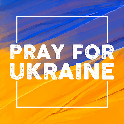 Картина Pray for Ukraine - Графіка 