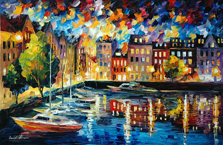 Гавань в Амстердаме