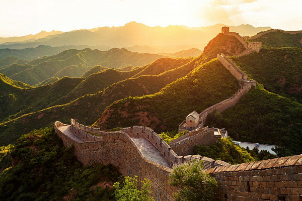 Картина Великая Китайская стена - Город 