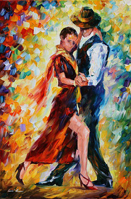Картина Романтическое танго - Афремов Леонид 