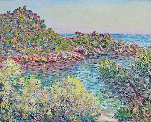 Картина Пейзаж близ Монте-Карло - Моне Клод 