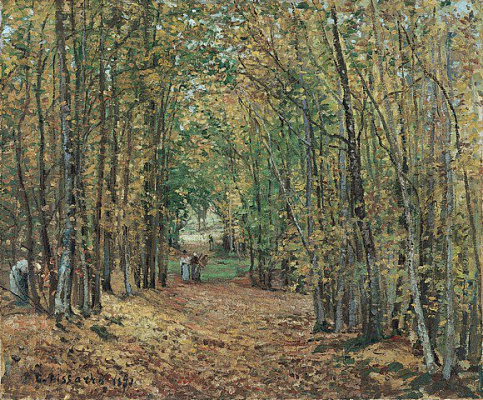 Картина Ліс у Марлі - Пісарро Каміль 