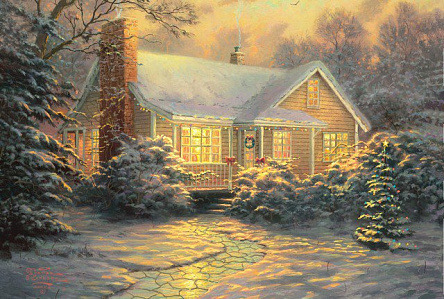 Різдвяний котедж