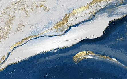 Синій, білий, золотий