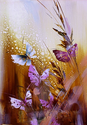 Картина Волшебные бабочки - Кулианионак Лилия 