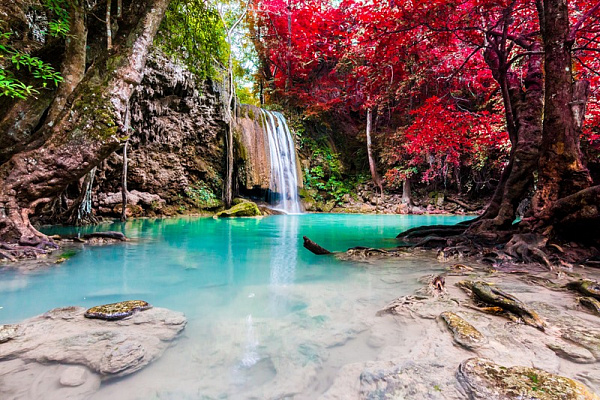 Картина Райский водопад - Природа 