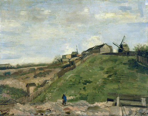 Картина Холм Монмартр - Ван Гог Винсент 