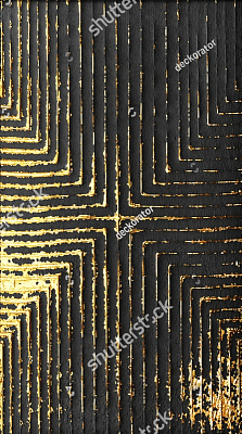 Картина Золотая текстура 35 - Deckorator 