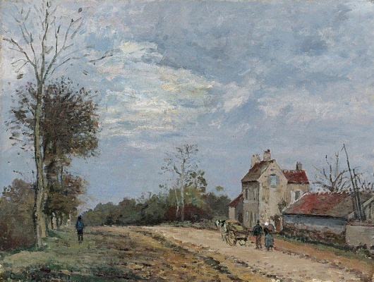 Картина Дорога в Марлі, Лувесьєн - Пісарро Каміль 
