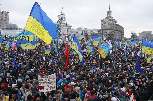 Картина Майдан 2014 - Город 