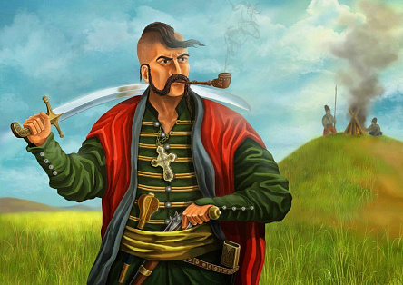 Казак из мультфильма