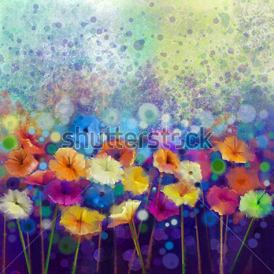 Картина Поле квітів 4 - Нонгкран Фон 