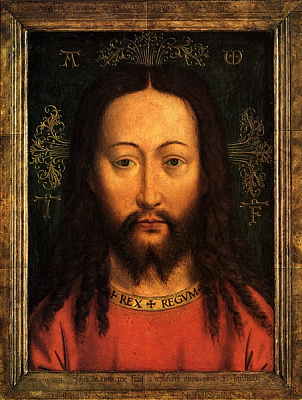 Картина Портрет Христа (копия) - Ван Эйк Ян 