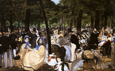 Музыка в саду Тюильри