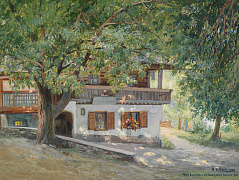 Дом в альпийской деревне