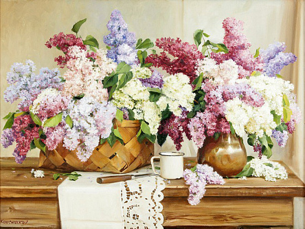 Утренняя сирень