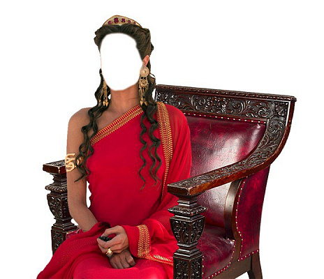 Картина Принцеса в червоному - Жіночі старовинні 