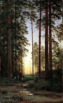 Картина Узлісся лісу 2 - Шишкін Іван 