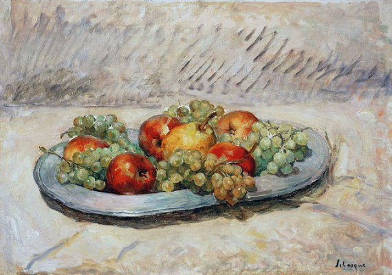 Картина Натюрморт с фруктами - Лебаск Анри 
