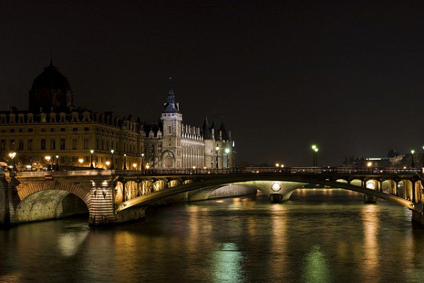Картина Нічний Париж - Місто 