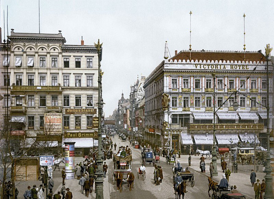 Картина Старый Берлин - Город 