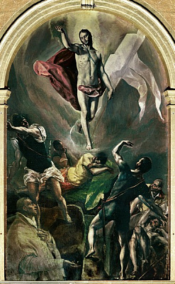 Картина Воскресіння Христове (Толедо, Санто-Домінго) - Ель Греко 
