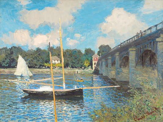 Картина Міст в Аржантеї - Моне Клод 