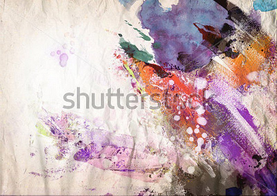 Картина Лавандовые сны - Абстракции 
