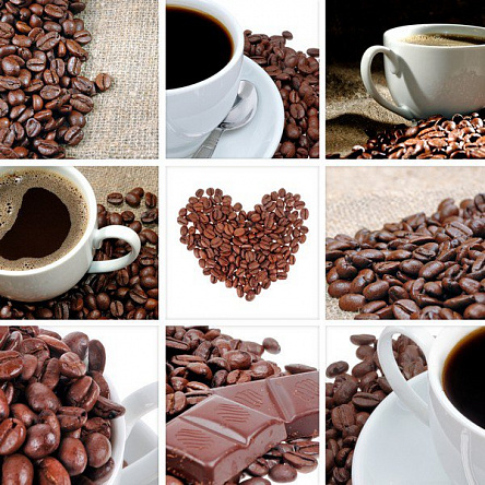 Кофейный коллаж
