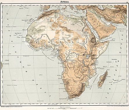 Карта Африки 4