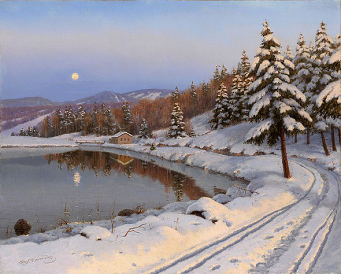 Картина Зимовий вечір - Безсонов Борис 