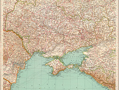 Карта Украины и Черного моря