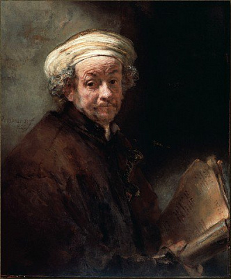 Картина Автопортрет в образе апостола Павла - Рембрандт ван Рейн 