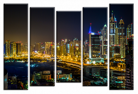 Нічний мегаполіс